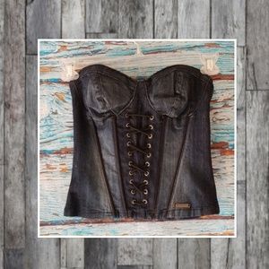 Jean Corset Top